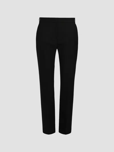 MAX MARA WOMEN'S SLIM DOUBLE WOOLLEN CLOTH TROUSERS