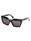 Max Mara Women's Spark-7 56mm Rectangular Sunglasses In Pattern