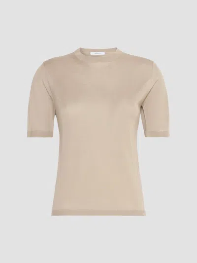 Max Mara Women's Stockinette Stitched Cashmere And Silk Sweater In Gray