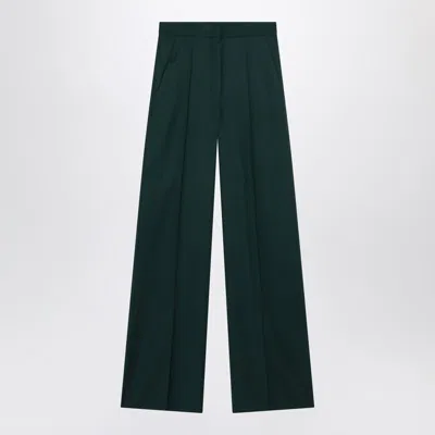 Max Mara Women's Straight Trousers In Wool
