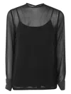 Max Mara Women's Strano Crew Neck Sweater In Black