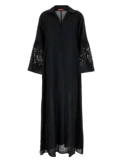 MAX MARA WOMEN'S STRANO DRESS BLACK | SIZE IT 44 | 2516221012600035