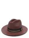 Max Mara Rodesia Straw Panama Hat In Brown
