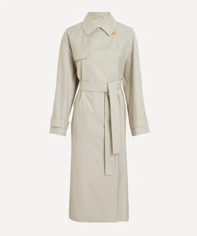 Max Mara Women's Stretch Cotton Canvas Raincoat