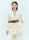Max Mara Women Stretch Leather Belt