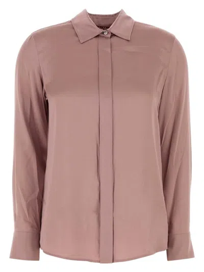 MAX MARA WOMEN'S STRETCH SATIN BADEN SHIRT