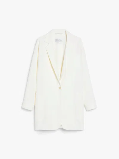 Max Mara Women's Orlaya Jacket White | Size 36 | 2511041051600001