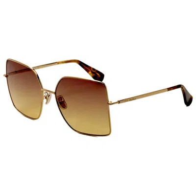 Max Mara Women's Sunglasses In Gold