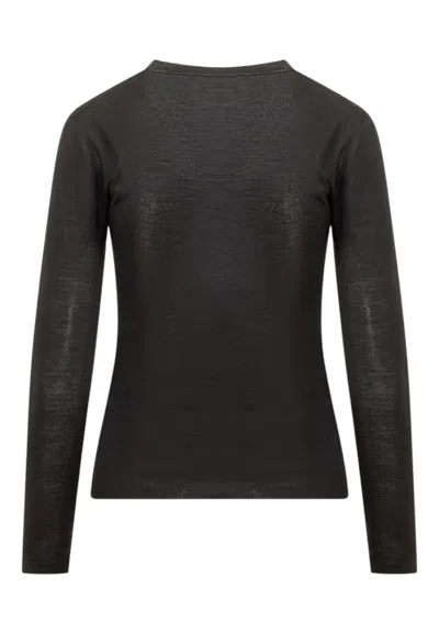 Max Mara Women's Sweater  Round Neck In Black