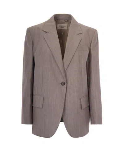 Max Mara Women's Tailored Single-breasted Blazer In Cappuccino