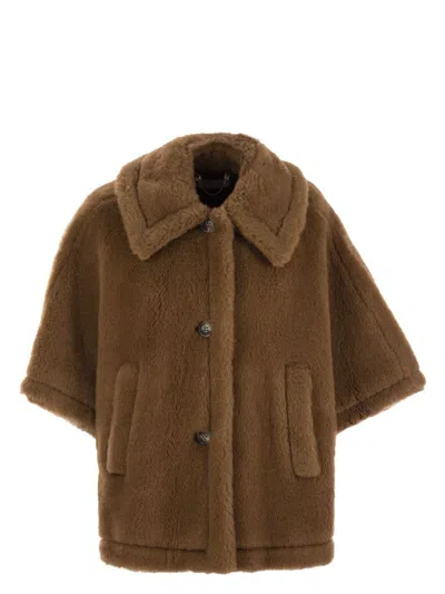 MAX MARA WOMEN'S TENEBRE4 CLASSIC TEDDY CAPE