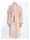 Max Mara Women 101801 Icon Special Edition Coat In Neutral