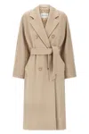 Max Mara Ticino Coats And Trench Coats Beige In Neutral