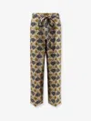 Max Mara Trousers Featuring All-over Print