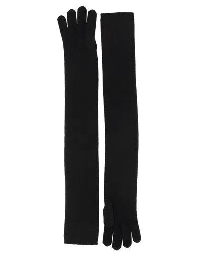 Max Mara Women "timor" Gloves In Black