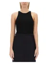 Max Mara Top "alfeo" In Black