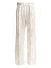 Max Mara Clarion Pinstriped Straight-leg Pants