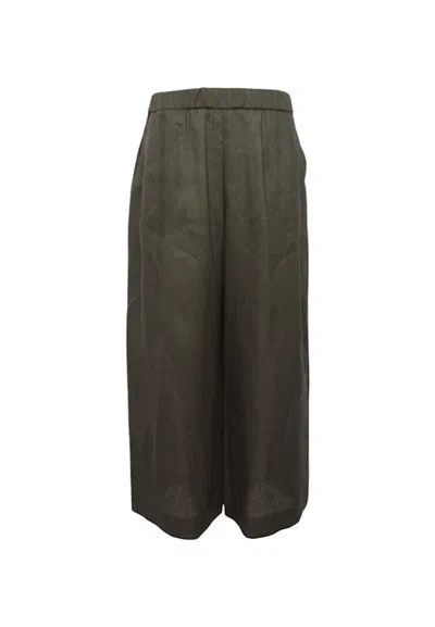 Max Mara Women's Trousers  2516131018 Dark Green