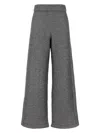 Max Mara Two-tone Cotton Blend Tay Wide-leg Pant