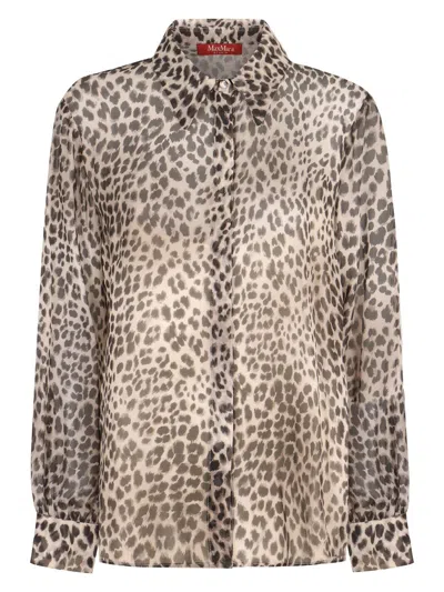 MAX MARA WOMEN'S VALZER PRINTED SILK SHIRT