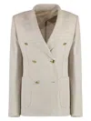 Max Mara Vanadio Cotton Double-breasted Blazer