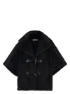 Max Mara Women's Vegan Fur Jacket George In Black