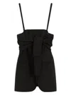 Max Mara Spaghetti Strap Camisole Top In Black