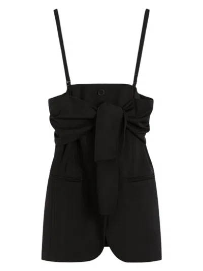 Max Mara Women's Veruska Waistcoat Black | Size It 44 | 2521166031600004