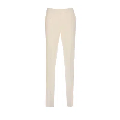 Max Mara Women Vincita Smoking Cady Pants In Neutral