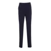 Max Mara Women Vincita Smoking Cady Pants In Blue