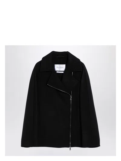 Max Mara Women's Virgin Wool Caban In Black