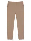 Max Mara Women's Viscose Jersey Trousers In Brown
