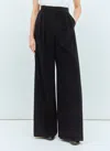 Max Mara Women Wide-leg Corduroy Pants In Blue