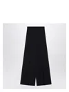 Max Mara Stretch Wool Pants In Blue