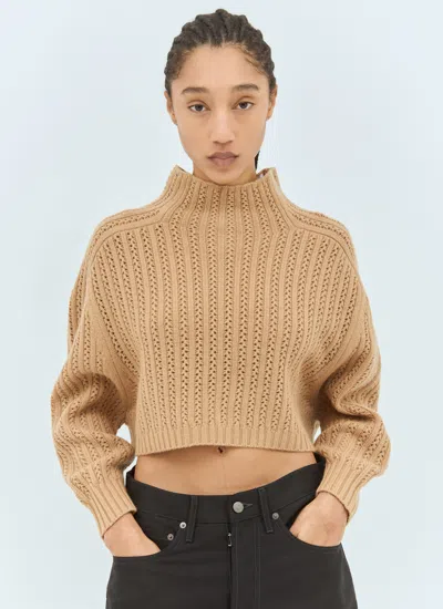 MAX MARA MAX MARA WOMEN WOOL-AND-CASHMER-BLEND SWEATER