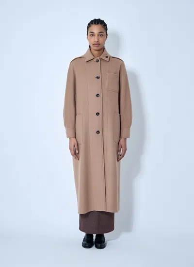 MAX MARA MAX MARA WOMEN WOOL-AND-CASHMERE-BLEND COAT
