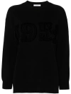 Max Mara Sweater In Black