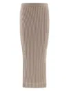 Max Mara Seta Wool And Cashmere Knit Skirt