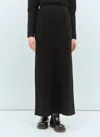 Max Mara Women Wool And Cashmere Long Skirt