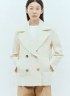 Max Mara Women Wool And Cashmere Pea Coat In Neutral