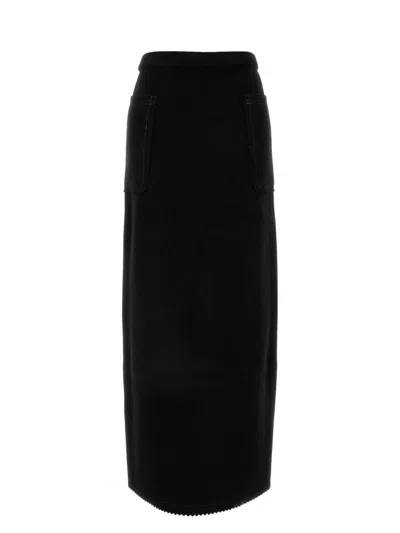 MAX MARA WOMEN'S WOOL BLEND GALOSCE SKIRT