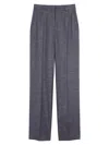 Max Mara Wool-blend Trousers In Blue
