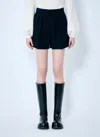 Max Mara Women Wool Canvas Shorts