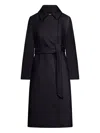Max Mara Women Wool Coat In Black