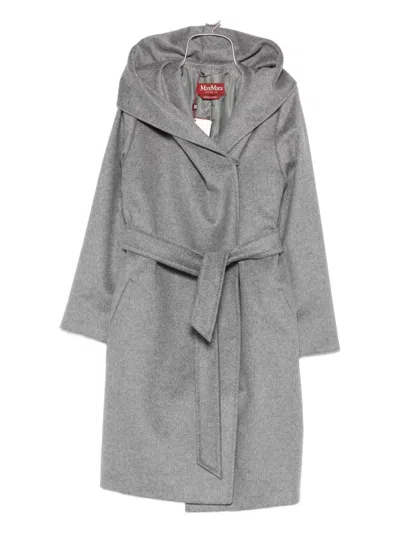 Max Mara Women Wool Coat In Multi