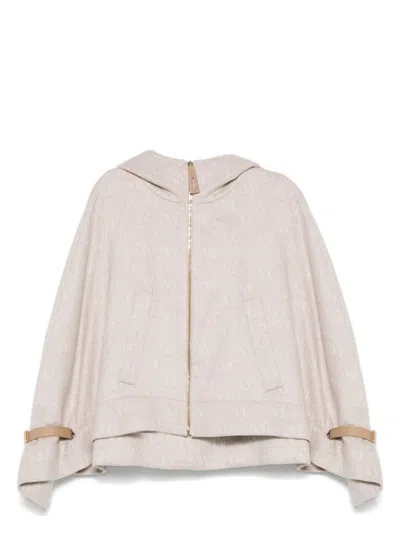 MAX MARA WOMEN'S WOOL HOODED CAPE
