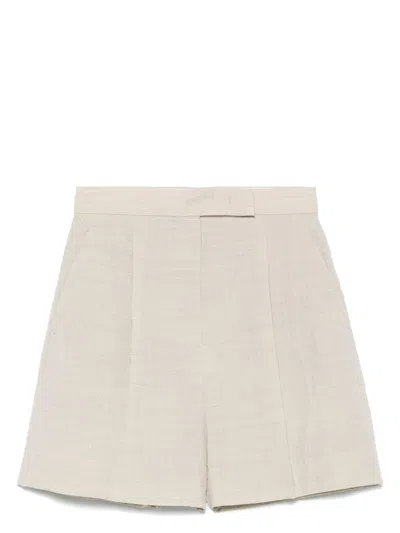 MAX MARA WOMEN'S WOOL SHORTS