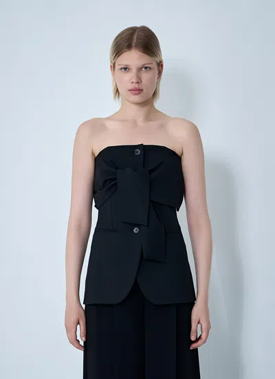 Max Mara Women Wool Waistcoat