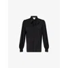 Max Mara Womens Black Melania Silk Shirt In Black