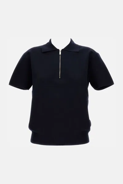 MAX MARA WOMENS KNITTED POLO SHIRT